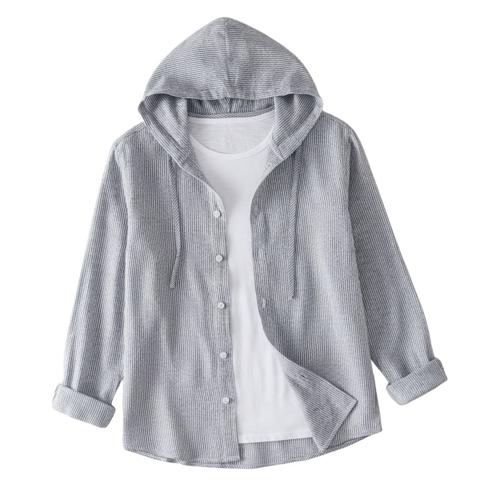 Loose breathable lightweight linen blouse