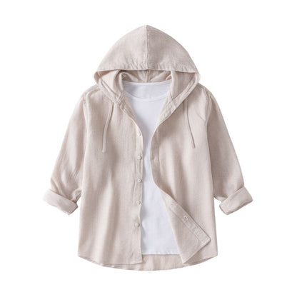 Loose breathable lightweight linen blouse