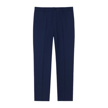 Slim straight-leg trousers with tailored design