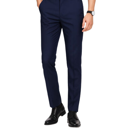 Slim straight-leg trousers with tailored design
