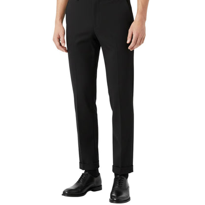 Slim straight-leg trousers with tailored design
